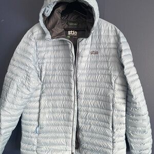 STIO Men’s Blue Pinion Hooded Down